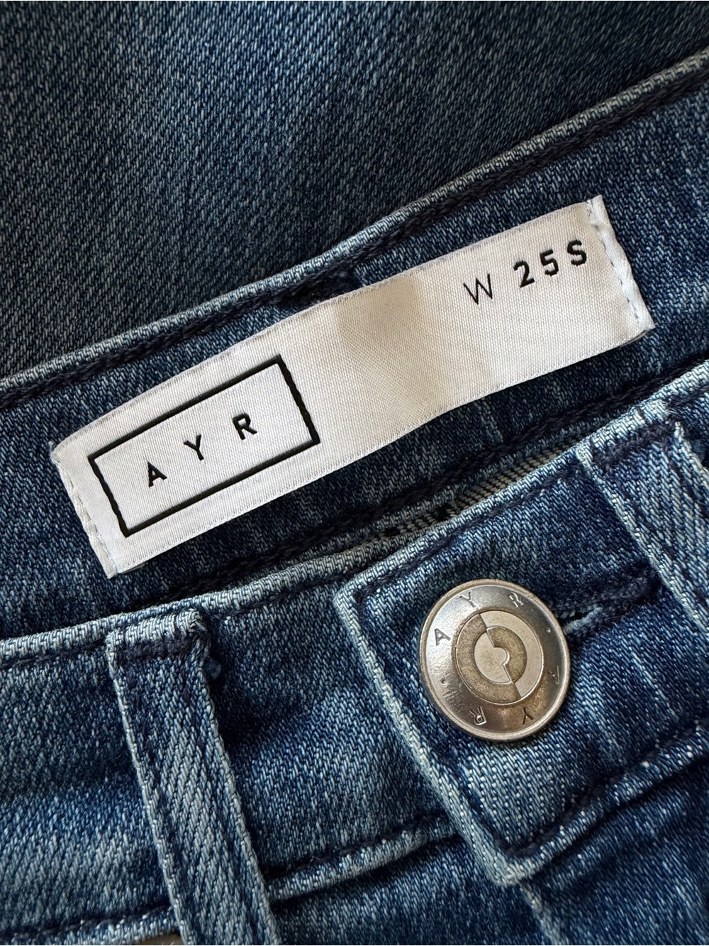 AYR The Bomb Pop Jeans Size 25S 25 Short - Picture 13 of 15